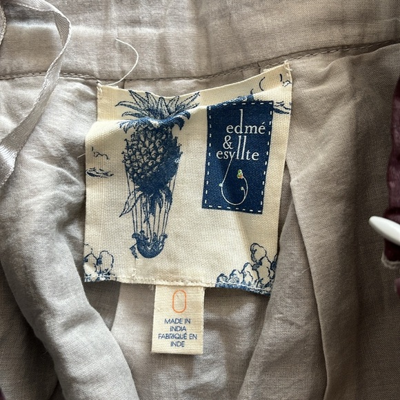 Skirt from Anthropologie. Barely worn. Side zip, pockets, lined. Soft material. - Picture 2 of 6